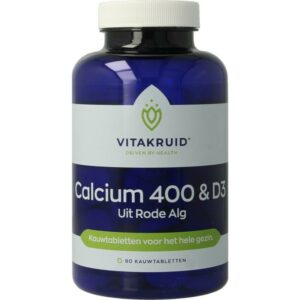 Calcium 400 & D3 (Vitakruid) 90 tabletten