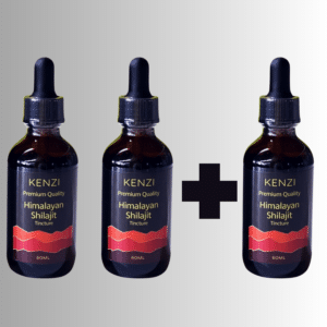 2+1 gratis - Shilajit Tincture met Selenium (Kenzi) 60ml