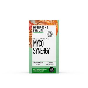 Myco Synergy- Cordyceps, Reishi, Lion's Mane, Shiitake, Maitake, Tremella- Bio (Mushrooms For Life) 60caps