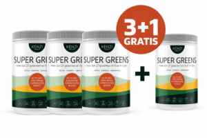 Kenzi Super Greens 3+1 Gratis - 120 doseringen Superfood & Groentepoeder