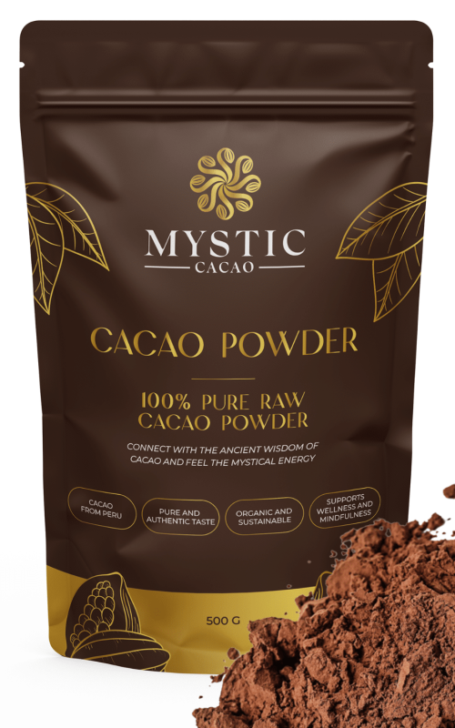 Mystic Cacao Zak met poeder